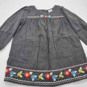 Long sleeve Embroidered dress